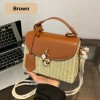 Small Straw Crossbody Bag
