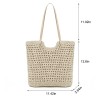 Handmade Crochet Leather Tote Bag