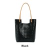 Handwoven Leather Tote Bag