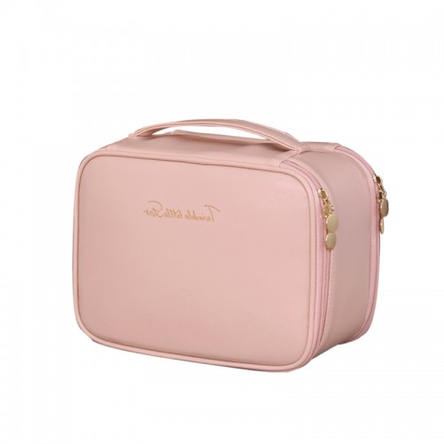 Large Capacity Travel Makeup Bag with Jewelry Organizer