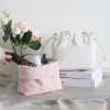 Velvet Drawstring Makeup Bag for Women