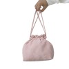 Velvet Drawstring Makeup Bag for Women