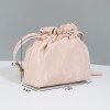 Velvet Drawstring Makeup Bag for Women