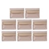 Small Velvet Jewelry Storage Bag with Clear Window