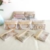 Small Velvet Jewelry Storage Bag with Clear Window