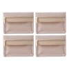 Small Velvet Jewelry Storage Bag with Clear Window