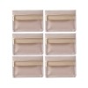 Small Velvet Jewelry Storage Bag with Clear Window