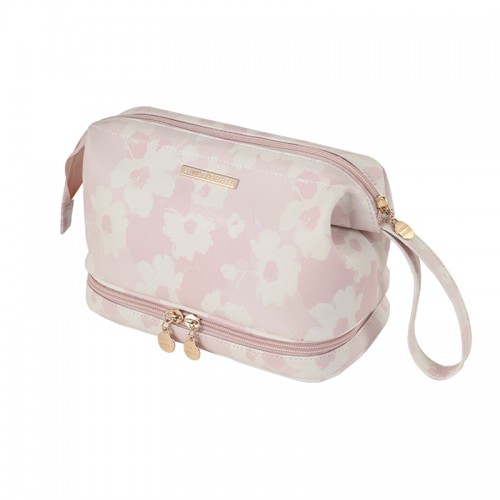 Double Layer Cosmetic Bag for Women