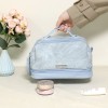 Double Layer Makeup Bag with Compartments