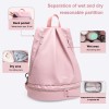 Swim Gym Bag with Shoe Compartment 