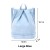 Large Blue  + $1.00 