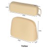 2PCS Silicone Travel Cosmetic Bag Set
